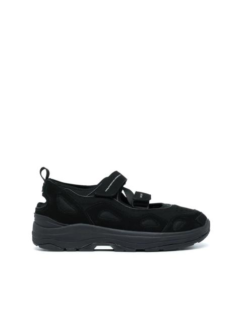 front touch-strap sneakers