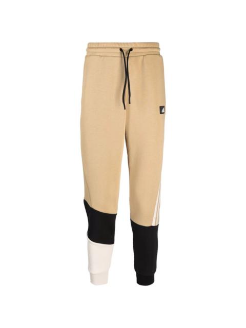 adidas colour-block track pants