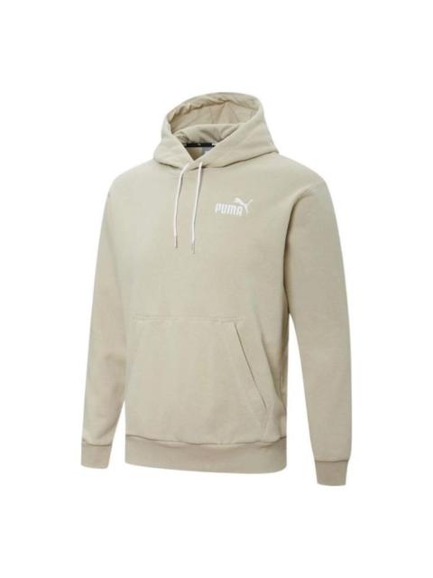 PUMA Ess Logo Hoodie 'Beige' 849585-64