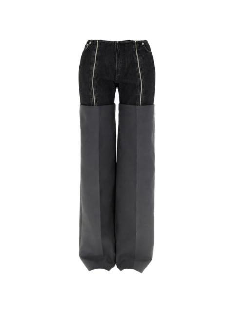 Jean Paul Gaultier zip trousers