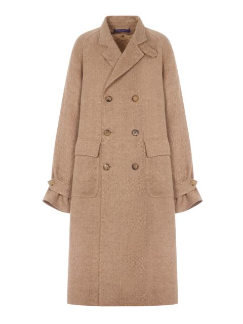 Ralph Lauren Lucian Linen Coat brown