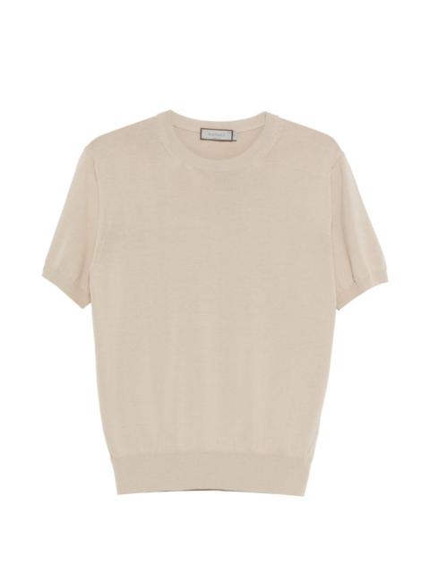 Canali short-sleeve knitted T-shirt
