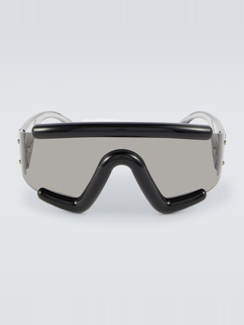 Moncler Lancer shield sunglasses