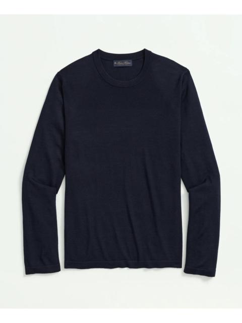 Brooks Brothers Lightweight Luxe All-Season Sweater, Crewneck
