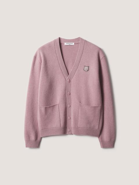 Maison Kitsuné FOX HEAD MILANO LAMBSWOOL CARDIGAN