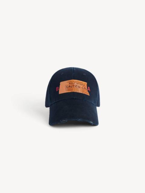 BALENCIAGA Men's Logo Cap in Navy