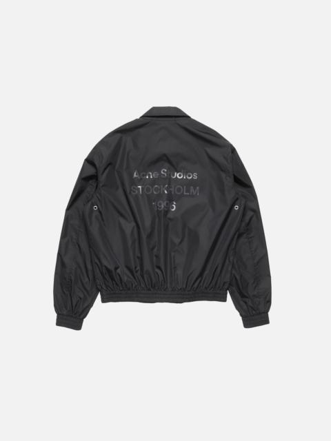 Acne Studios Lightweight nylon jacket - Black