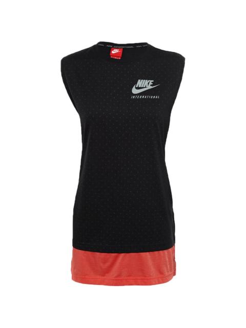 Nike International layered tank top