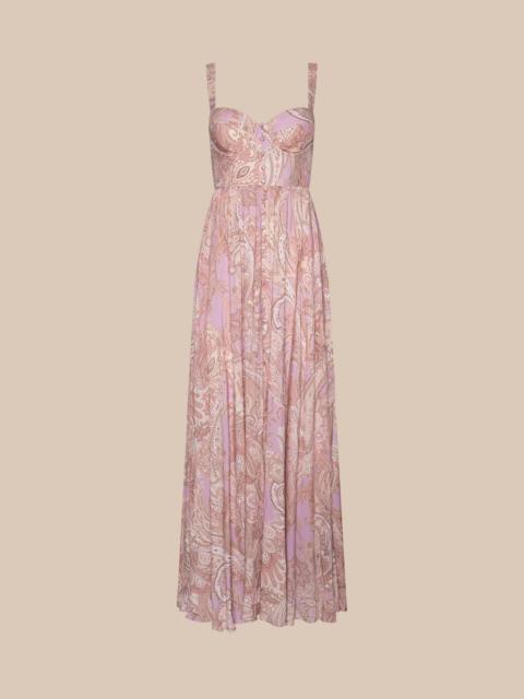 L'AGENCE Rosette Maxi Dress