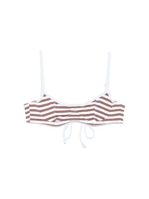 Frankies Bikinis Cola bikini top