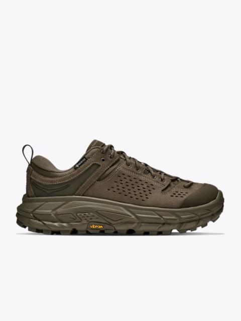 HOKA Tor Ultra Lo Shoes in Antique Olive/Antique Olive