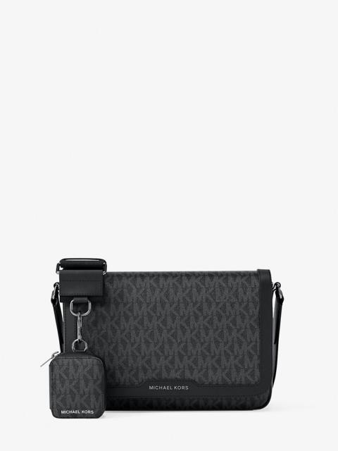 MICHAEL KORS Hudson Mini Signature Logo Crossbody Bag With Airpod Case for Apple Airpods Pro®