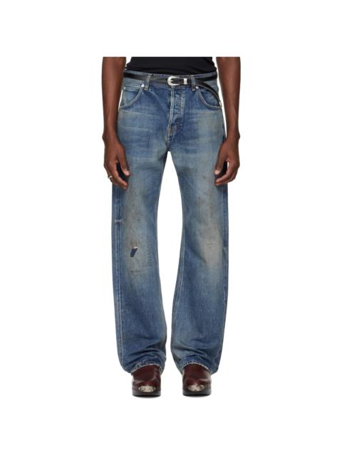 Enfants Riches Déprimés Blue New Straight Leg Jeans