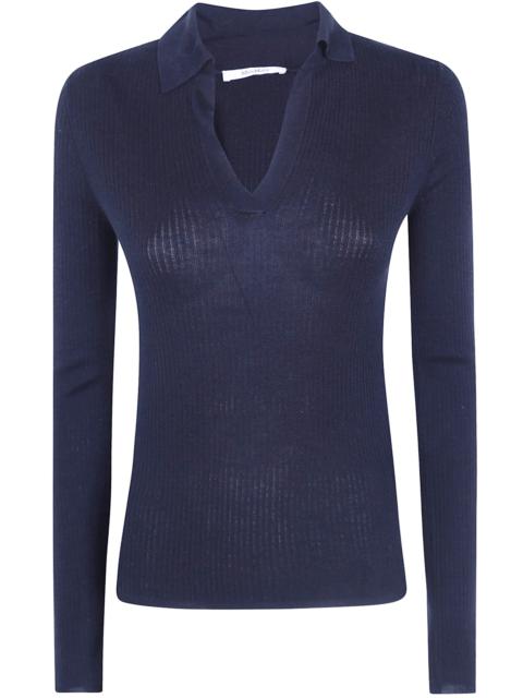 Max Mara Polo Shirt Ribbed "Mxm Gergo"