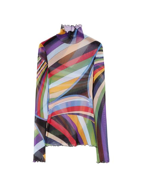 PUCCI Iride-print top