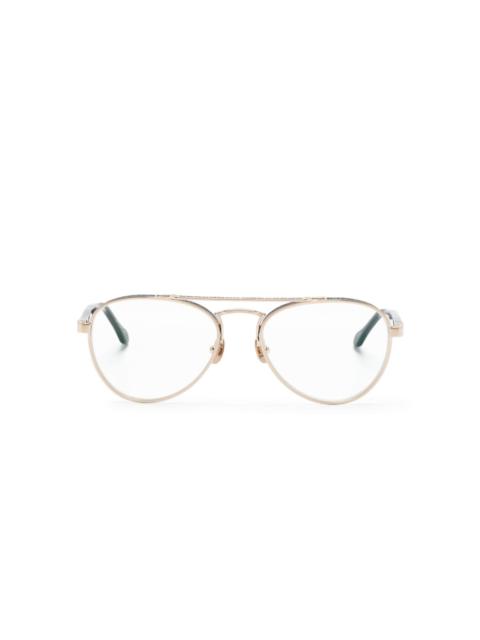 MATSUDA M3116 pilot-frame glasses