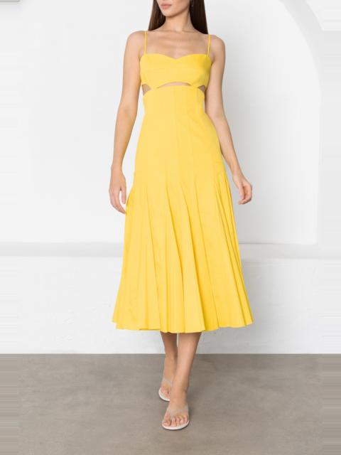 Black Halo Erica Midi dress