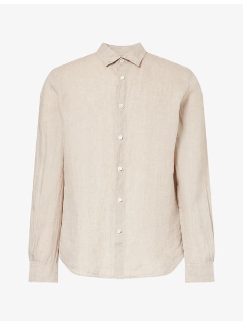 Sunspel Regular-Fit Long-Sleeve Linen Shirt