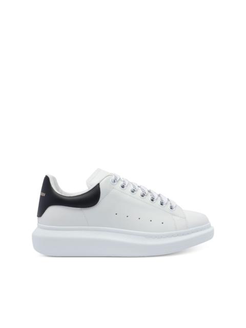Alexander McQueen Oversized leather lace-up sneakers