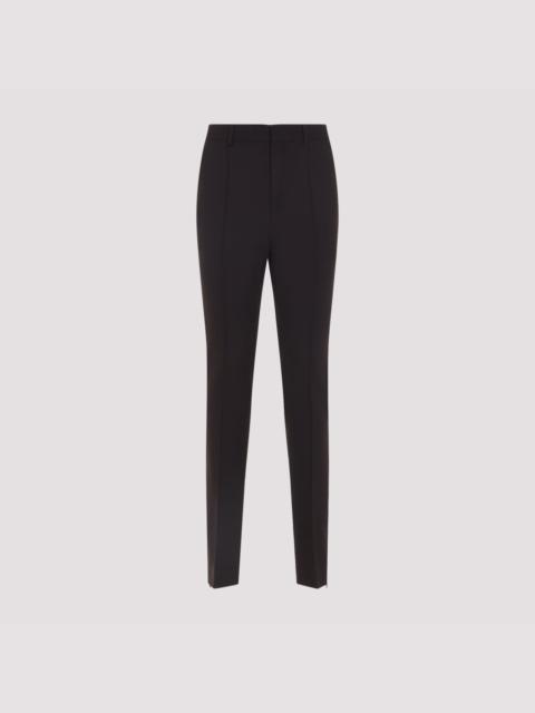 CELINE Celine Wool Blend Straight Leg Pants