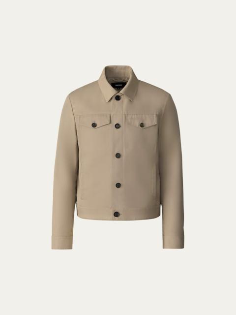 MACKAGE Men's NASH-CO Twill Trucker Jacket
