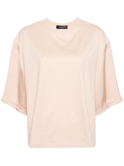 FABIANA FILIPPI satin-detailed cotton T-shirt