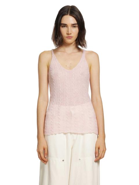 HAIKURE Lois Semi-sheer Tank Top