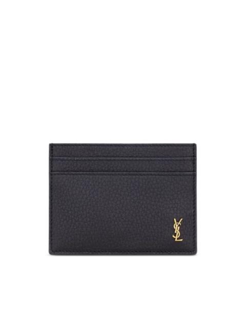 SAINT LAURENT logo-plaque wallet