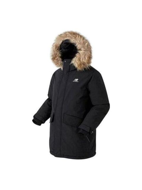 New Balance New Balance Windproof Long Down Parka Jacket 'Black' NBNPA43053-19