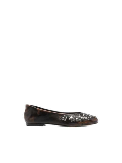 gimaguas studded ballet flats