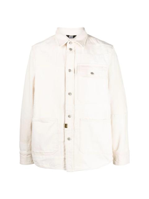 Diesel chest flap pocket denim jacket