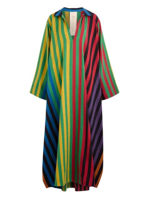 MARRAKSHI LIFE V-Neck Touareg maxi dress