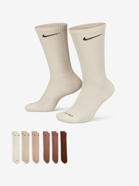 Nike Everyday Plus Cushioned Training Crew Socks (6 Pairs)