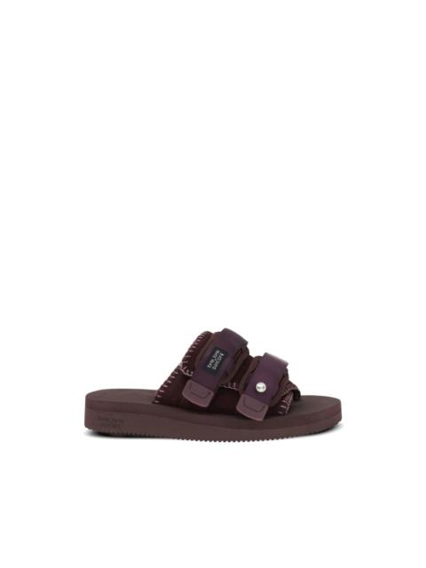 forte_forte x Suicoke straps topstitching sandals