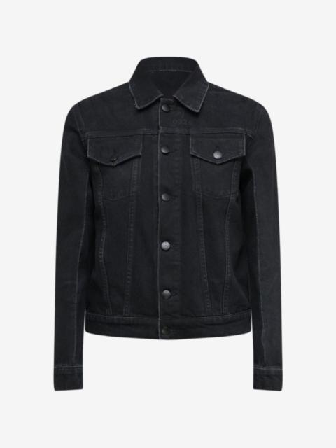 032c Down to Earth boxy embroidered denim jacket