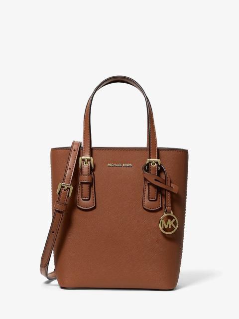 MICHAEL KORS Voyager Extra-Small Leather Convertible Crossbody Bag