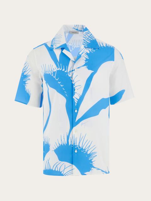 FERRAGAMO Venus print bowling shirt