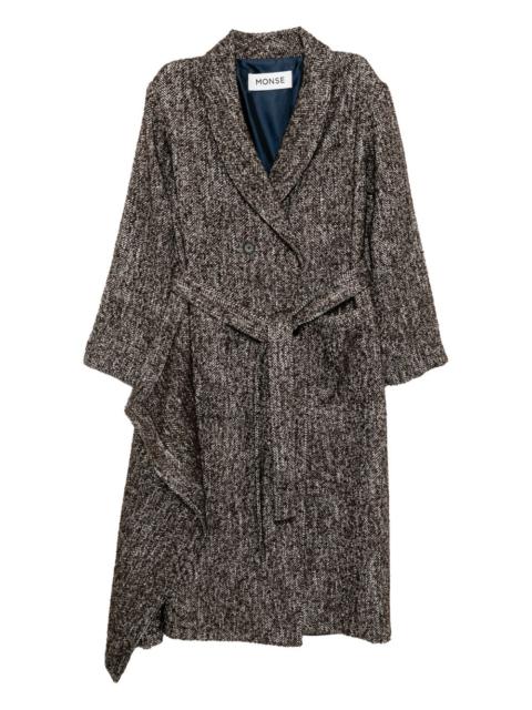 Monse shawl-lapel double-breasted coat