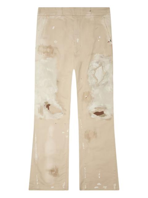 GALLERY DEPT. distressed trousers