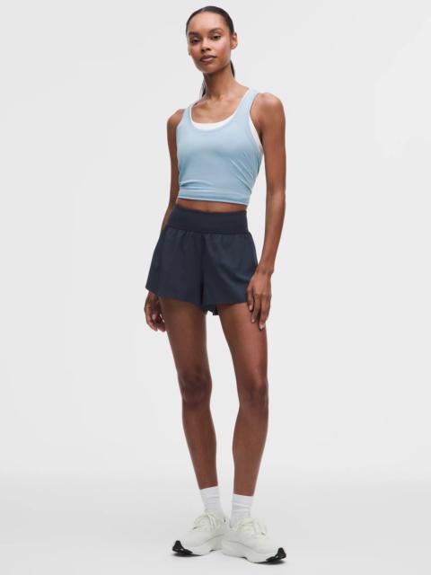 lululemon Fast and Free Mid-Rise Split Short 3" *Updated Design