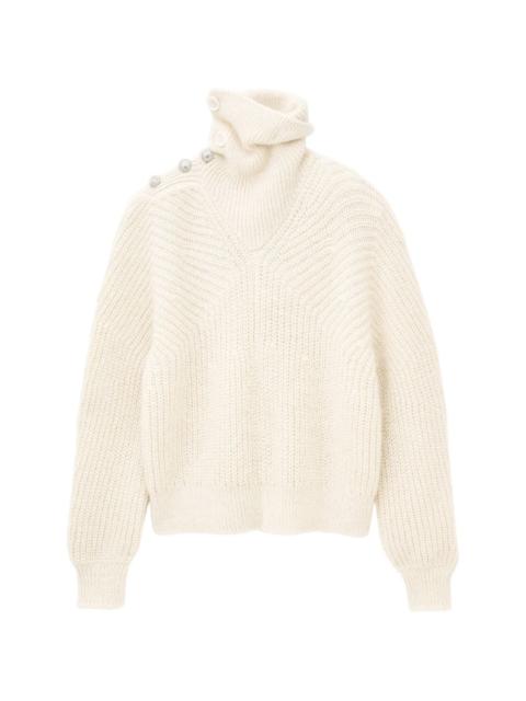 ba&sh Roumane button sweater
