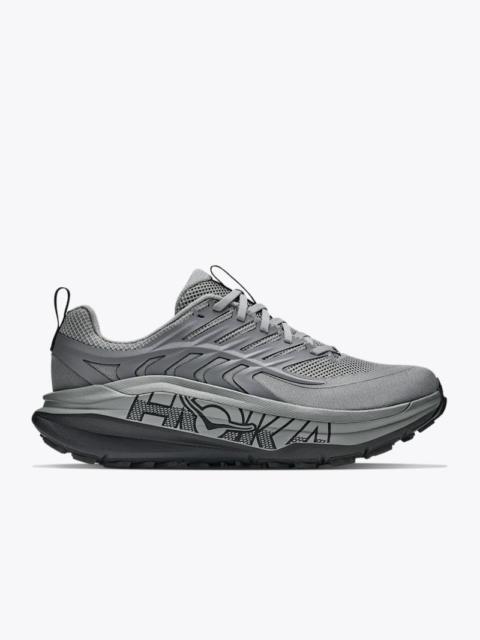 HOKA Men's Stinson 8 Shoes in Galactic Grey/Black