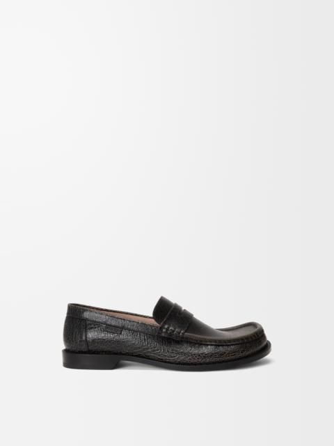 Loewe Campo loafer in cracked calfskin
