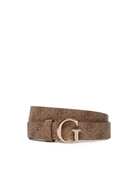 GUESS USA Emera logo-print belt
