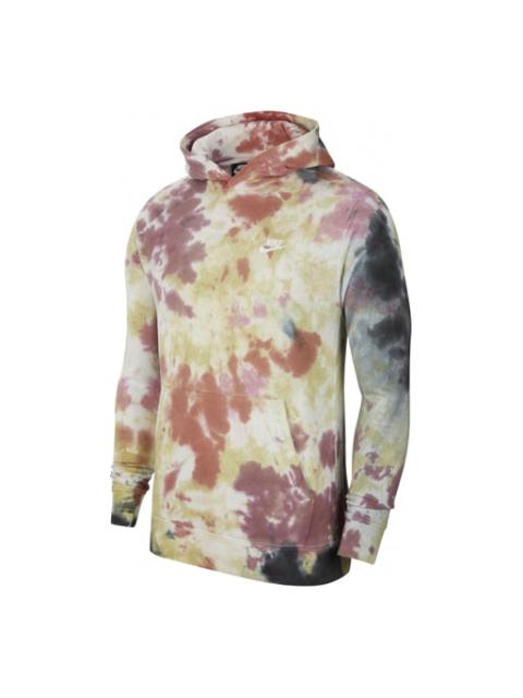 Nike Men's Nike Chest Small Logo Tie Dye Loose Colorblock CU4345-638