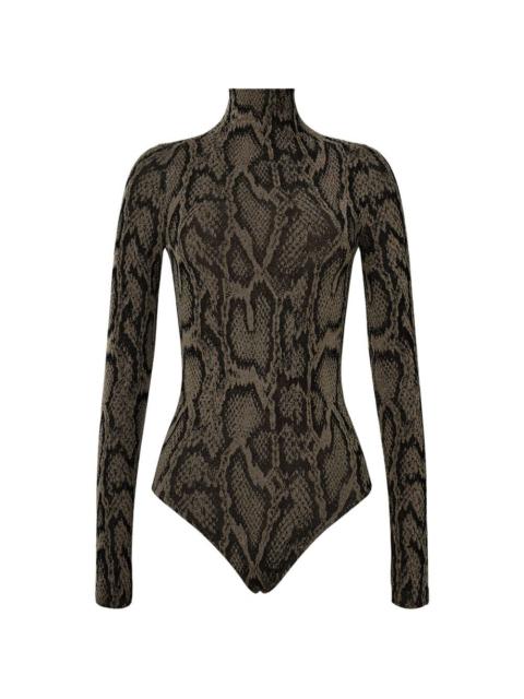 Wolford high-neck long-sleeve bodysuit