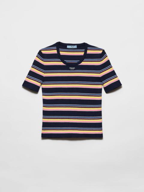 Prada Cotton crew-neck sweater