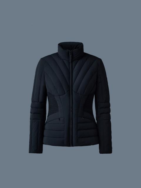 MACKAGE ALMA Smocked detail light down jacket