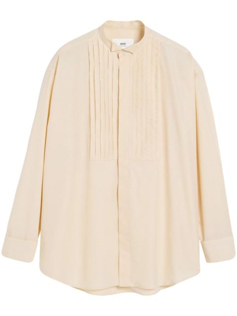 AMI Paris pleated shirt