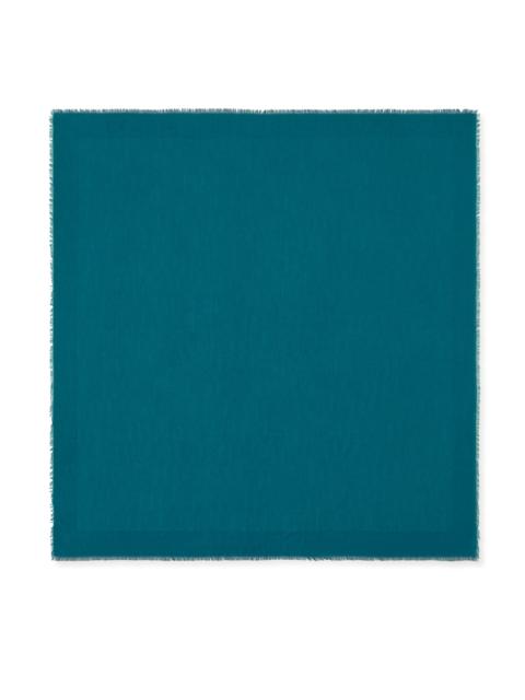 TOUS Turquoise Scarf TOUS Silhouette Jacquard